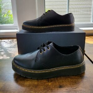 Dr. Martens Zavala Lo Black Leather Oxford